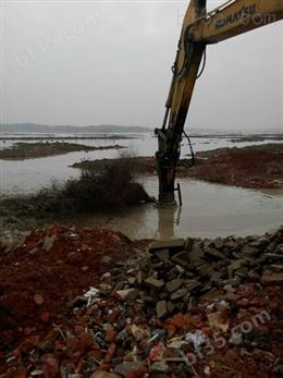 河道液压清淤泵/沼泽地开发挖掘机液压污泥泵