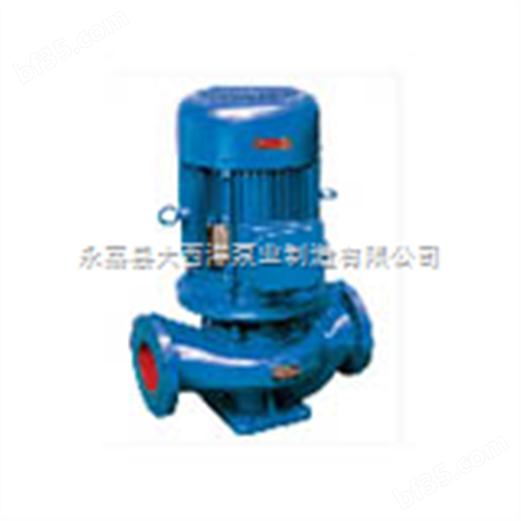 ISG立式管道离心泵，单吸单级离心泵，离心泵结构图，离心泵结构图