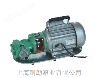 WCB型微型齿轮油泵 单相（220V）手提式齿轮油泵