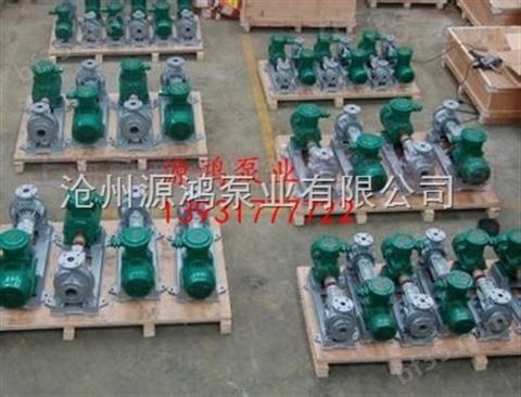 源鸿诚信销售RY65-40-315导热油泵，防爆柴油机导热油泵